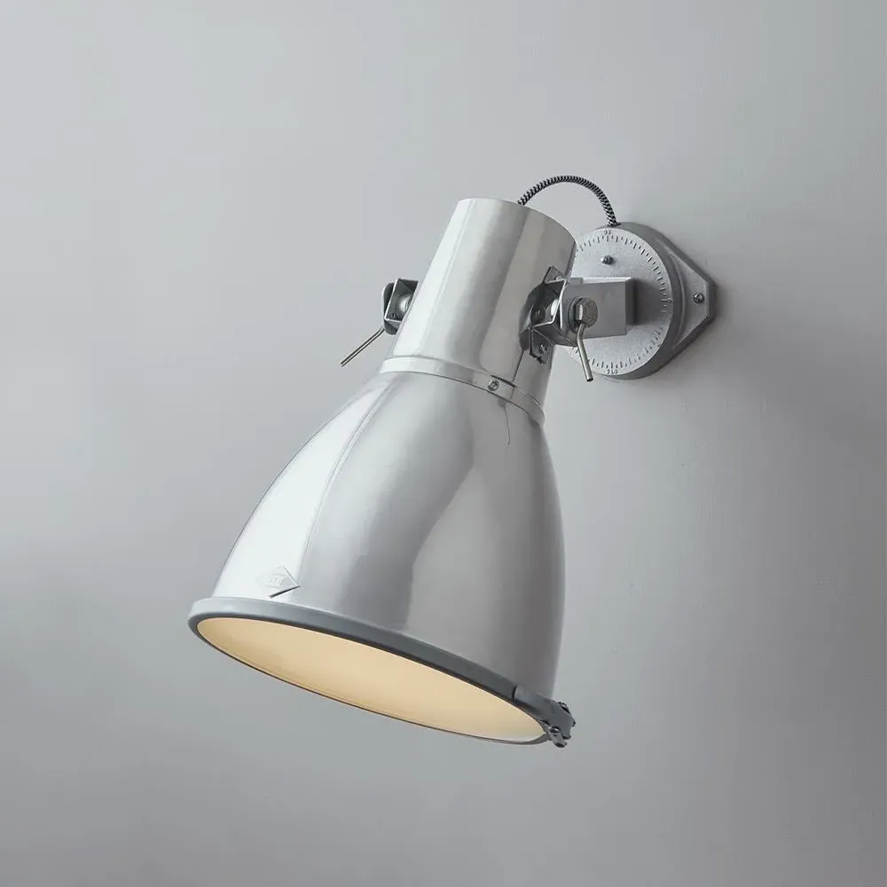 Large Stirrup Wall Light - Natural, Aluminium