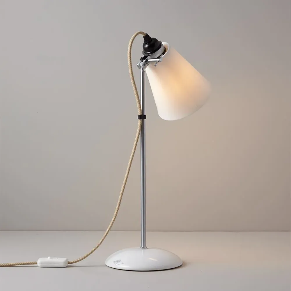 Medium Flowerpot Table Lamp - Bone China