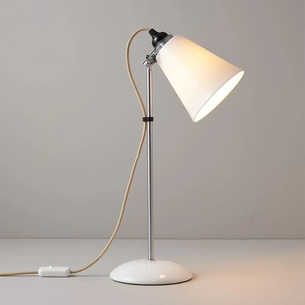 Medium Flowerpot Table Lamp - Bone China