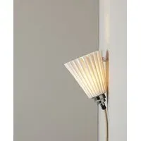 Medium Portable Wall Light - White, Bone China
