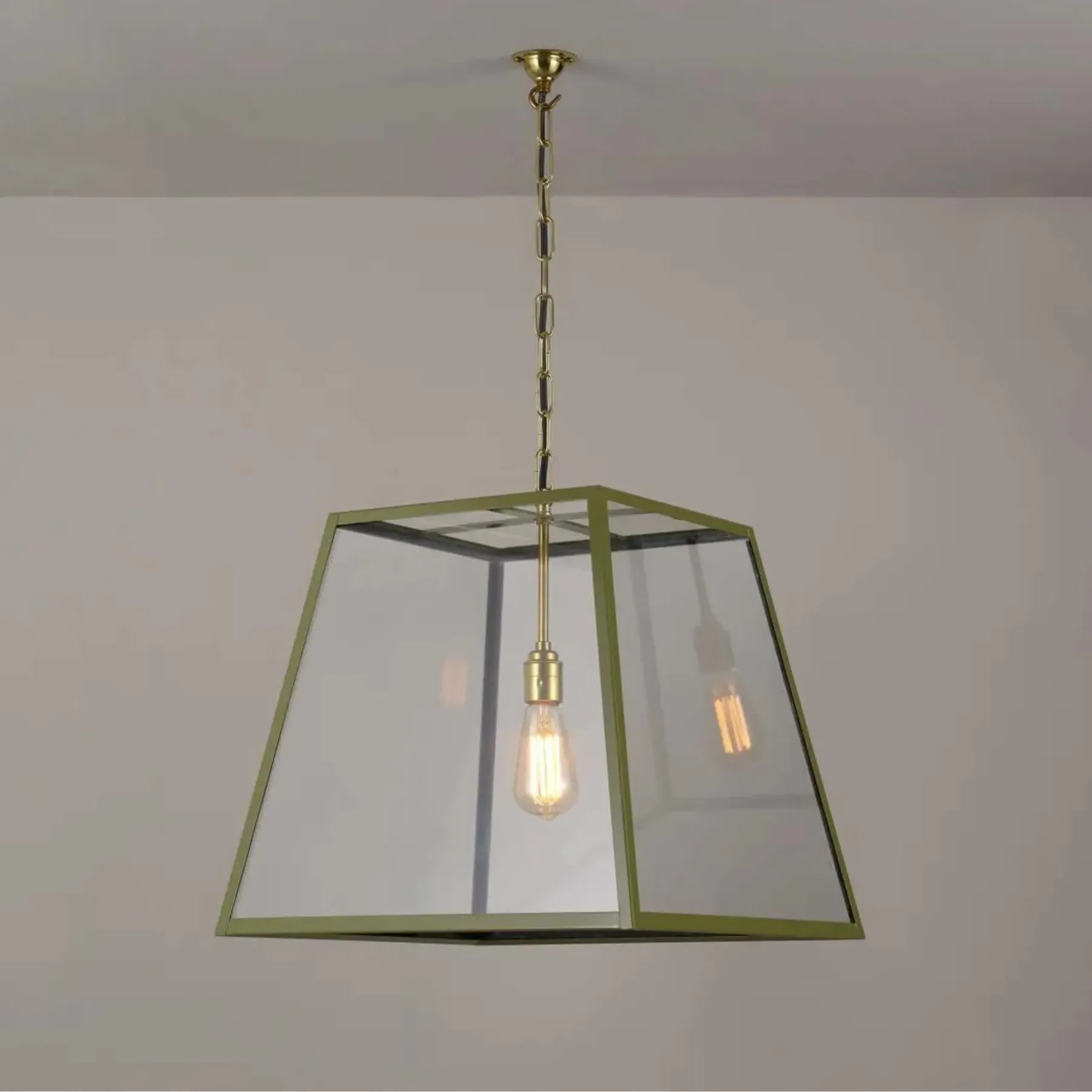 Medium Quad Pendant Light - Olive