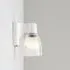 Minster 1 Prismatic Wall Light - Glass, Bone China