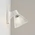 Minster 2 Prismatic Wall Light - Glass, Bone China