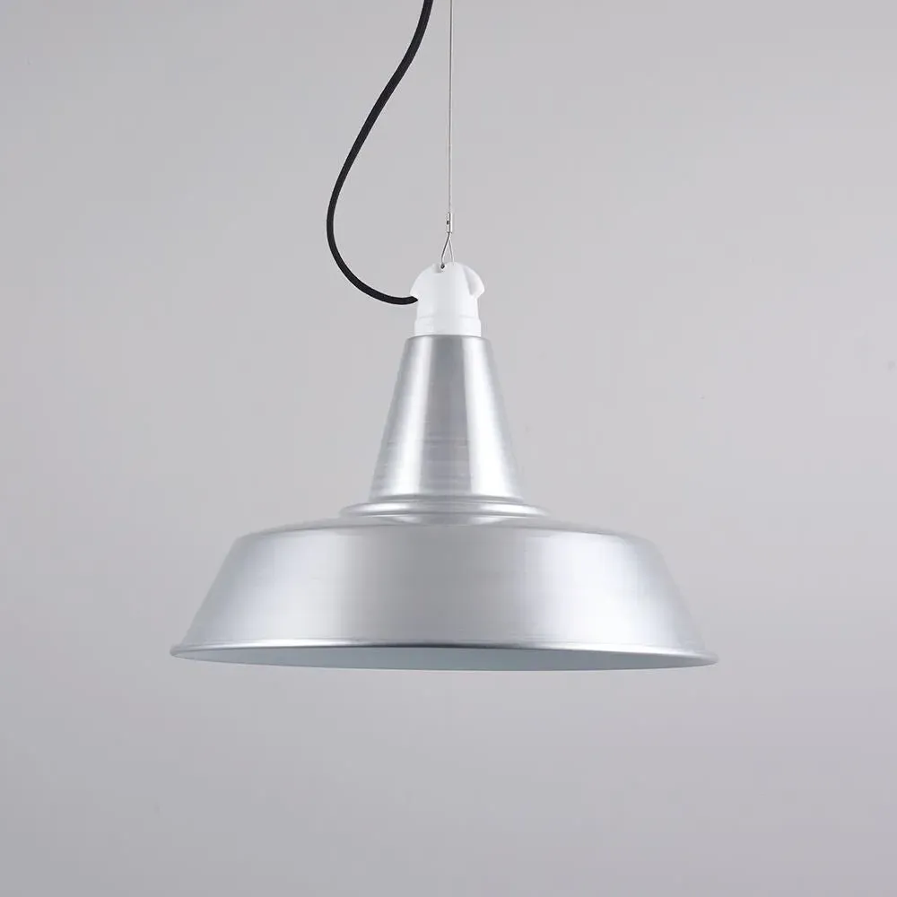 Original BTC Quay Pendant Light - Polished Aluminium