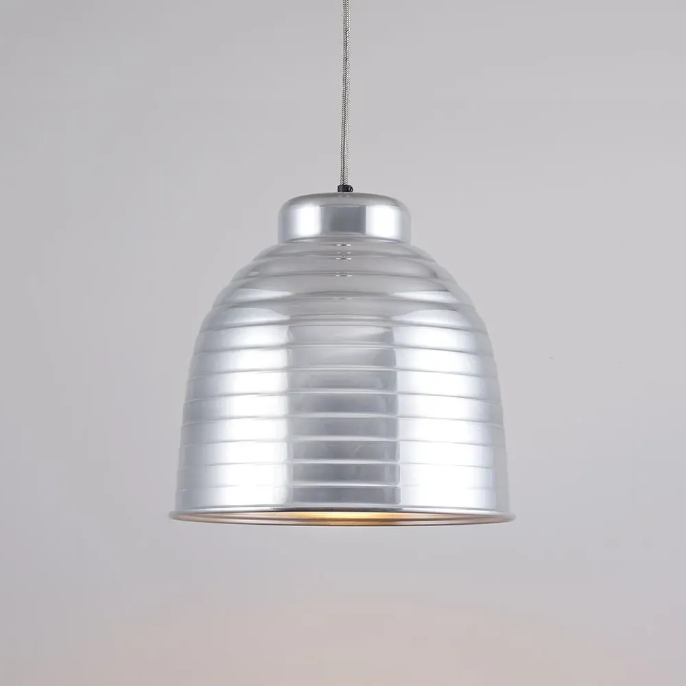 Ripple Pendant Light Industrial - Aluminium image