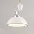 Rise & Fall Pendant Light Stepped - Bone China