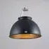Size 3 Pendant Light Industrial - Black, Metal