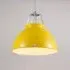Size 3 Pendant Light Industrial - Yellow
