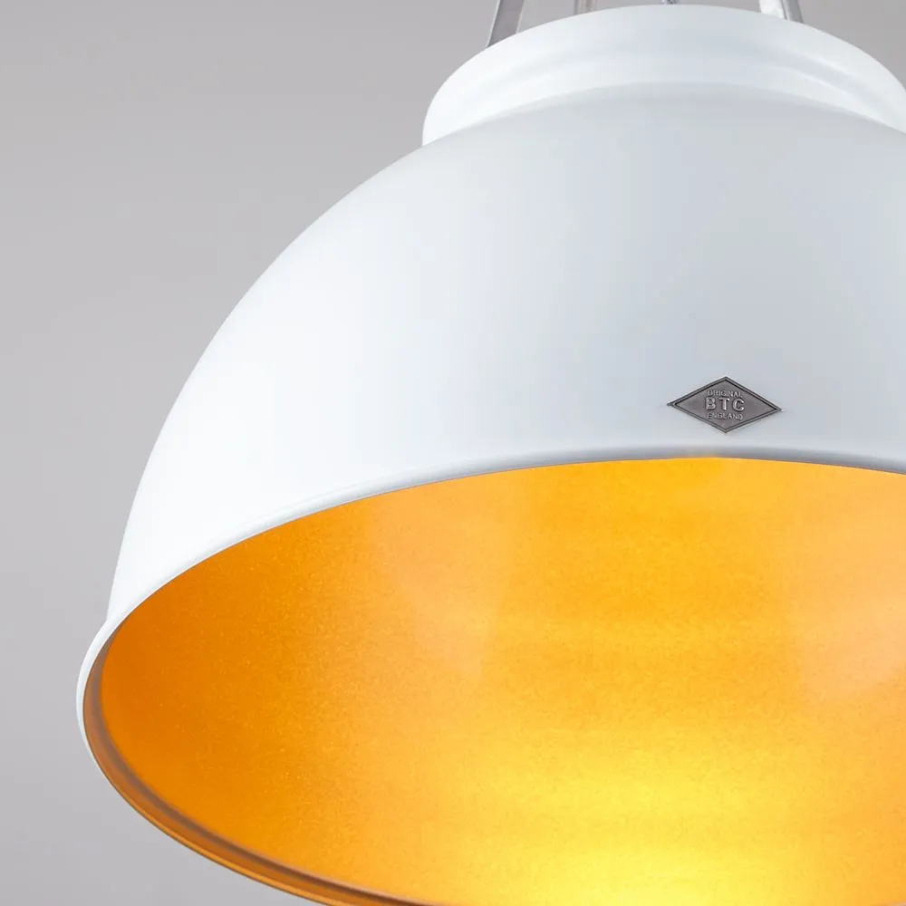 Size 3 Pendant Light with Diffuser - Red