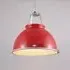 Size 3 Pendant Light with Diffuser - Red