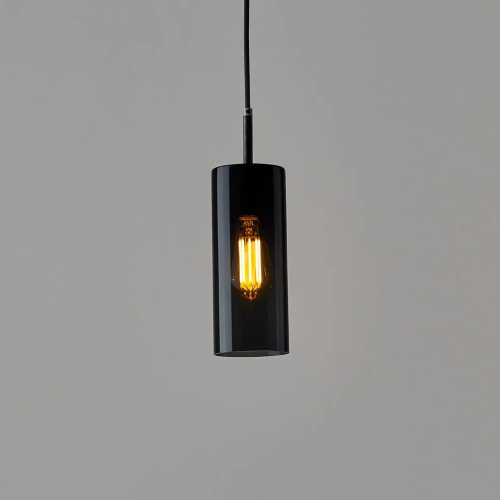 Small Pendant Light - Anthracite, Glass