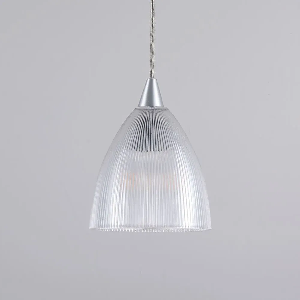 Small Prismatic Pendant Light - Glass