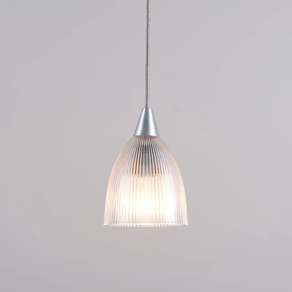Small Prismatic Pendant Light - Glass