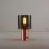 Small Table Lamp with Dimmer - Anthracite, Copper