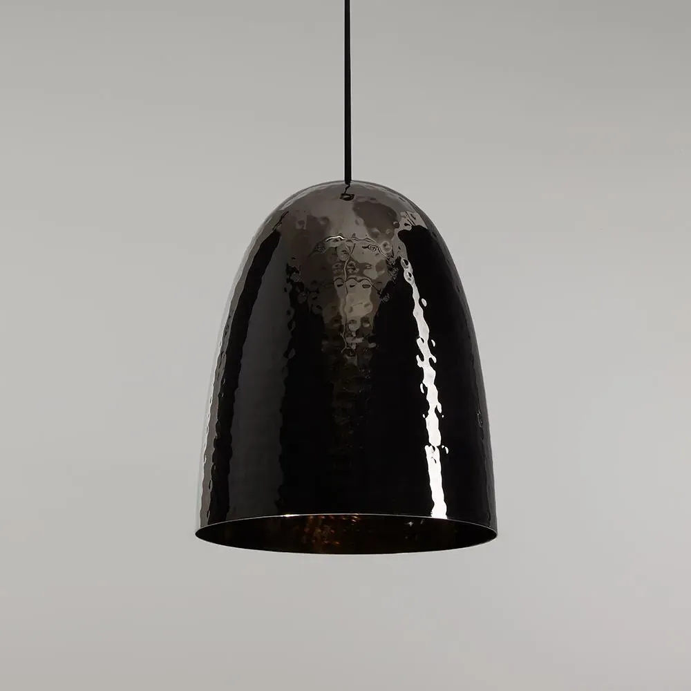 Stanley Large Pendant Light - Black, Nickel