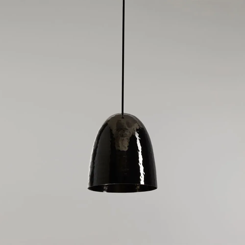 Stanley Small Pendant Light - Black, Nickel image