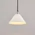 Task Ceramic Pendant Light - Chrome