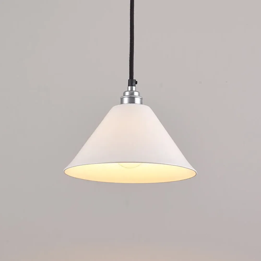 Task Ceramic Pendant Light - Chrome image