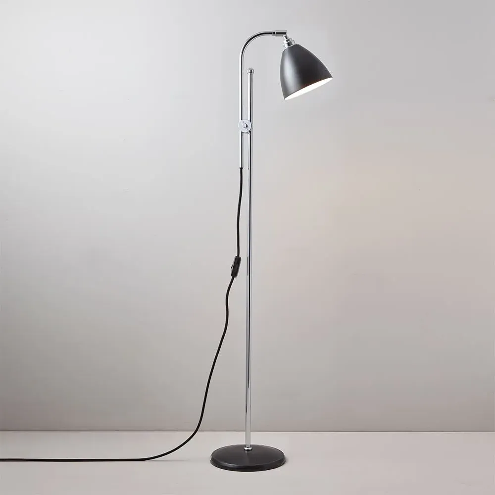 Task Floor Lamp with Adjustable Shade - Cream