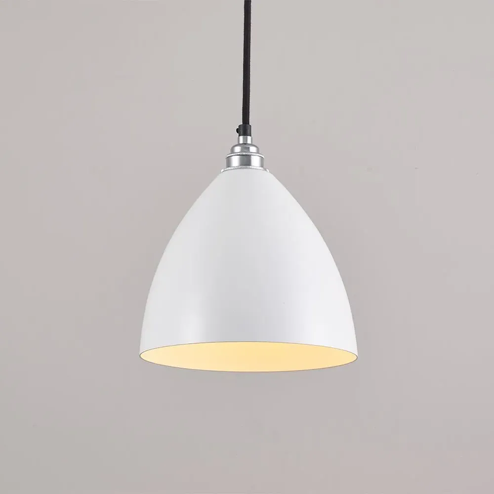 Task Pendant Light - White, Aluminium