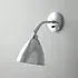 Task Short Wall Light - Polished Aluminium