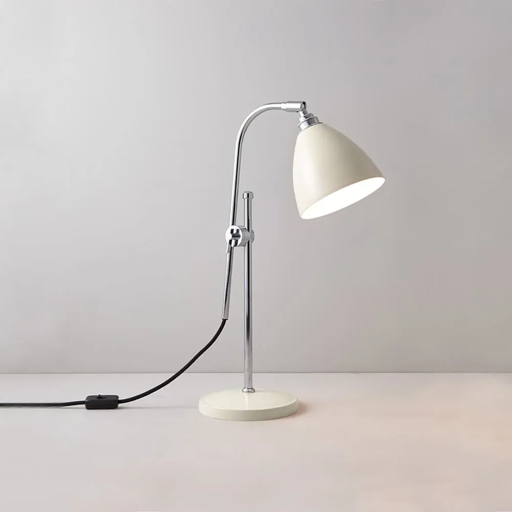 Task Table Lamp with Adjustable Arm - Cream