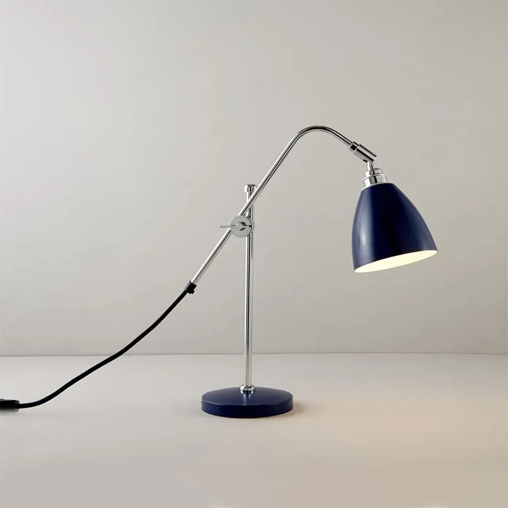 Task Table Lamp with Adjustable Arm - Putty Grey