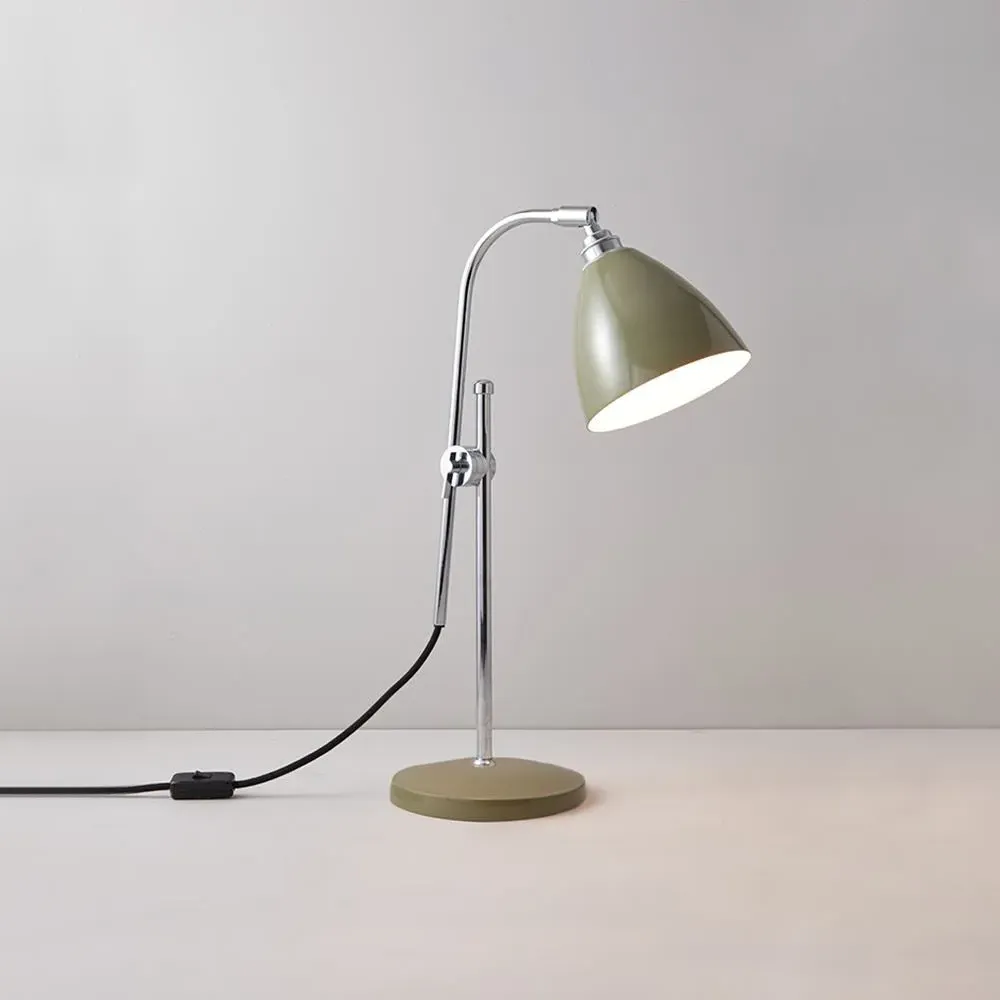 Task Table Lamp with Adjustable Arm - Putty Grey