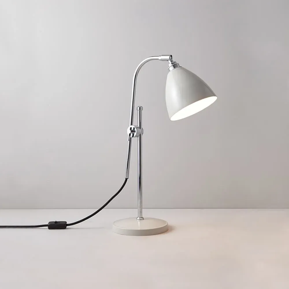 Task Table Lamp with Adjustable Arm - Putty Grey