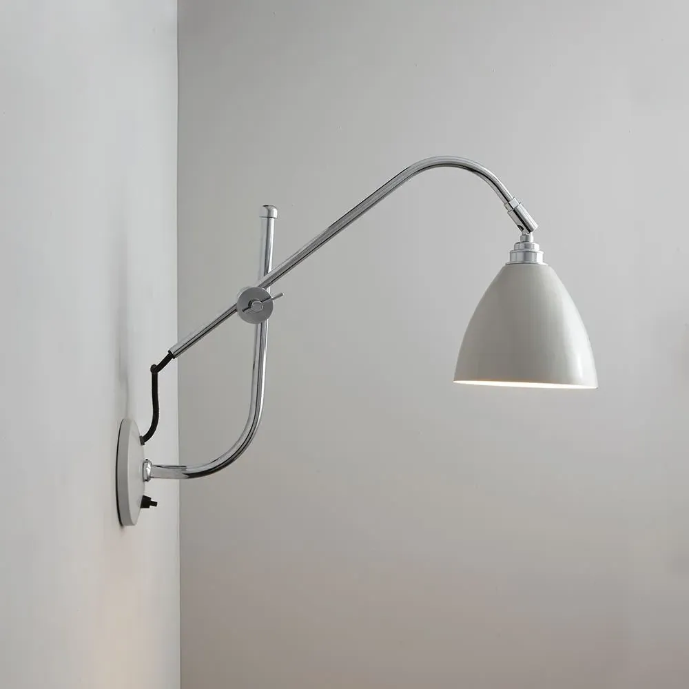 Task Wall Light - Polished Aluminium