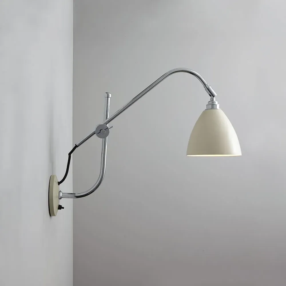 Task Wall Light - Polished Aluminium