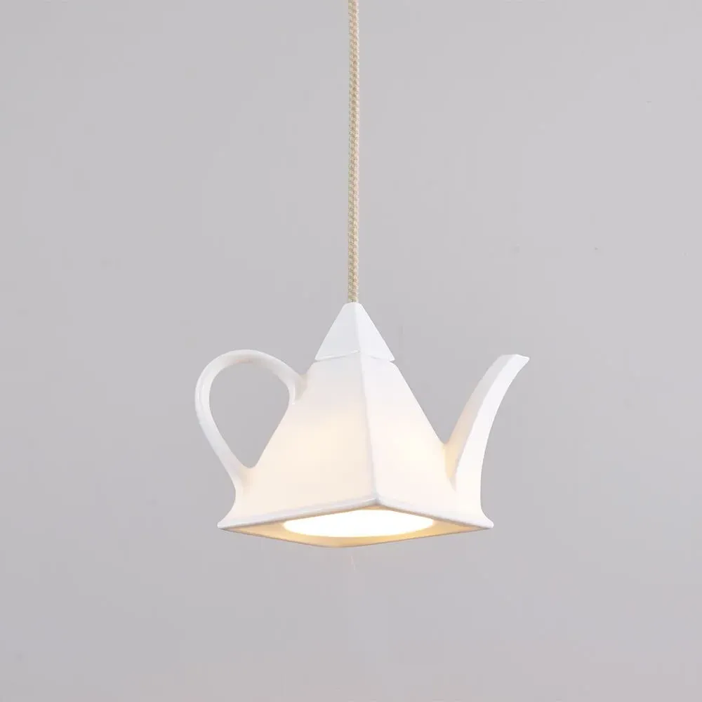 Tea 1 Pendant Light - Fine Bone China