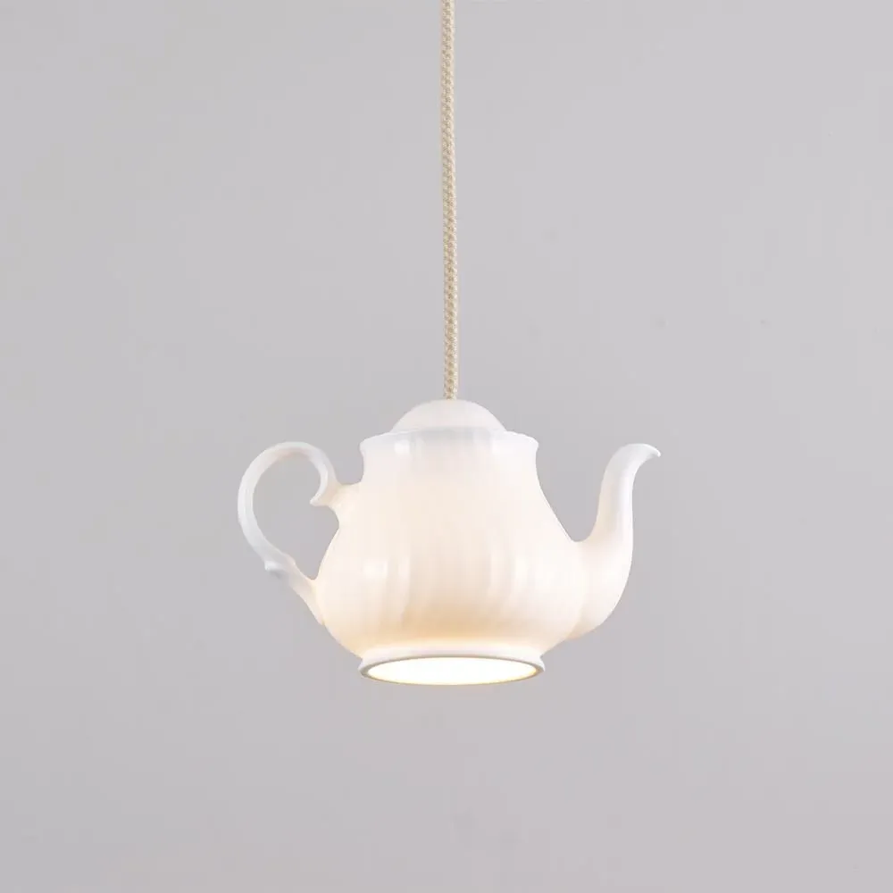 Tea 2 Pendant Light - Fine Bone China