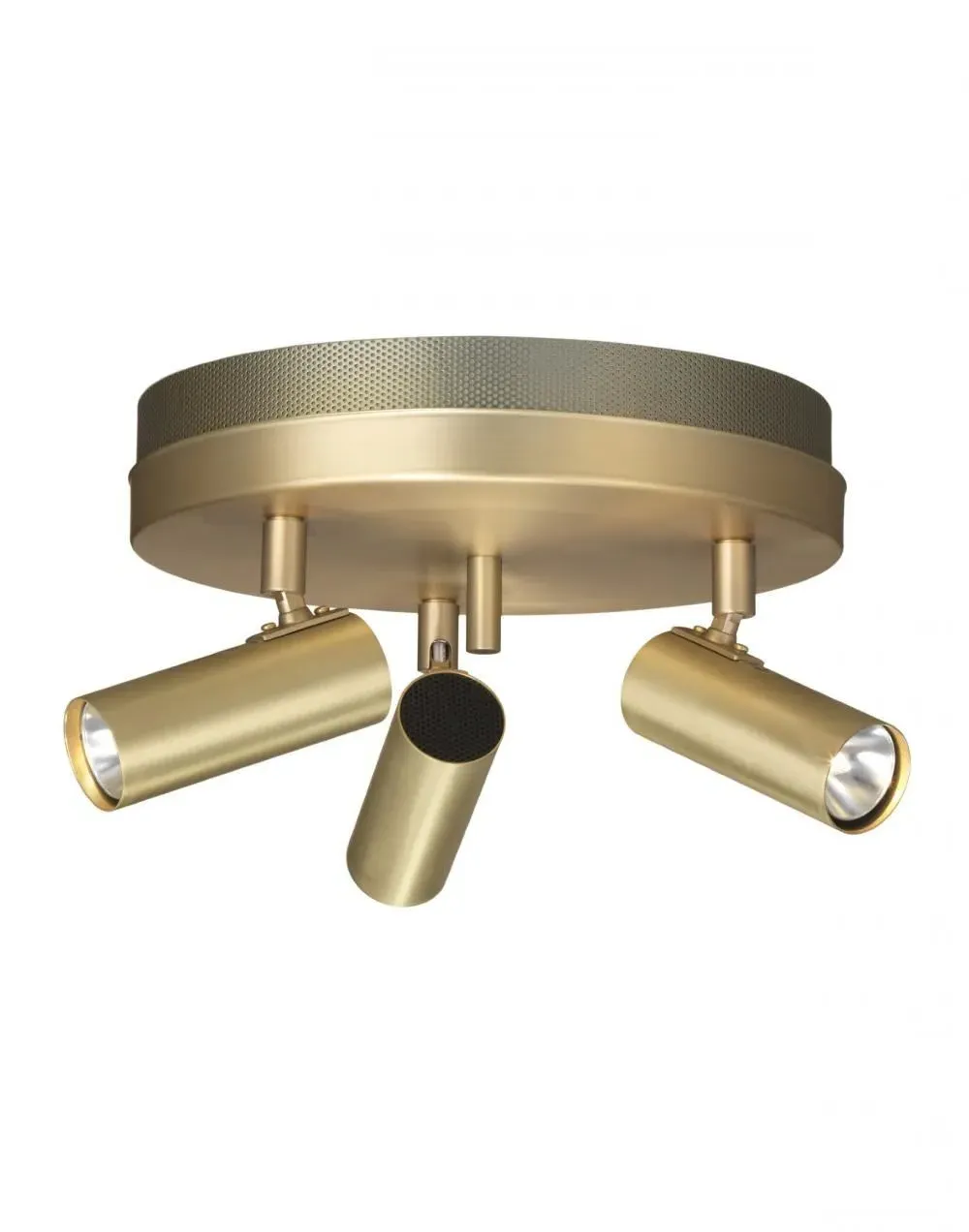 5-Spot Ceiling Spotlight - White, Metal