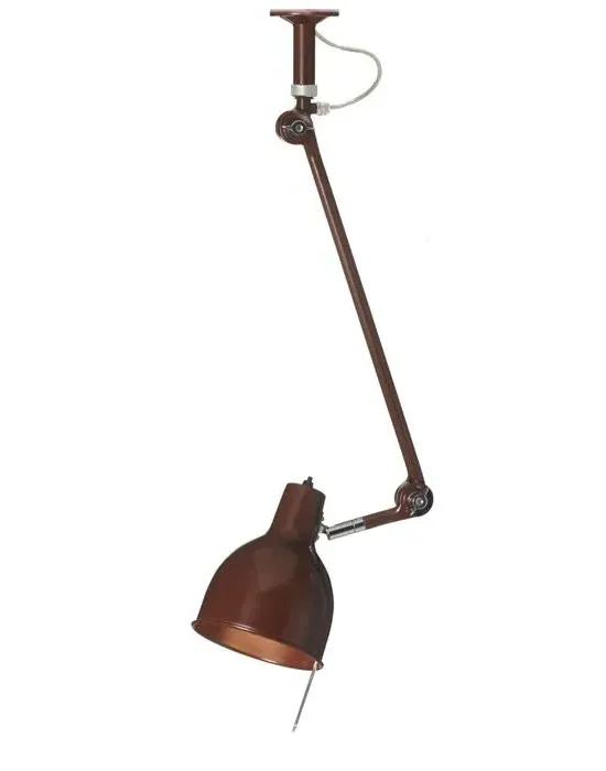 Adjustable Ceiling Light - Oxide Red