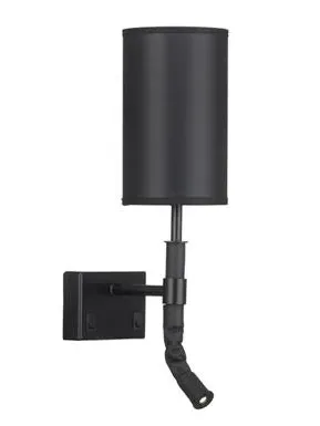 Butler Wall Light Hardwired - Black image