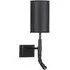Butler Wall Light with Cable - Black