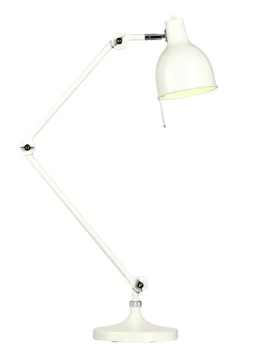Desk Lamp with Metal Detailing - Blue, Enamel