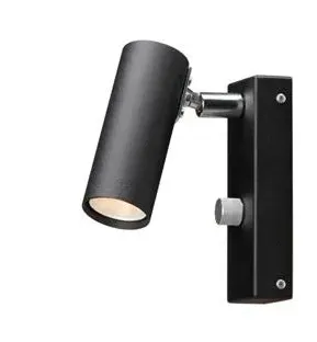 Dimmable Wall Spot Light - Chrome, Metal