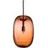 Elongated Pendant Light - Oxide Red, Metal