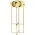 Geometric Floor Lamp - Brass, Metal