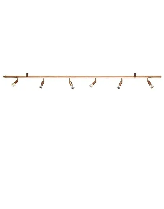 Large Spot Light Row - Nickel, Metal