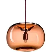 Plumpy Pendant Light - Oxide Red, Metal