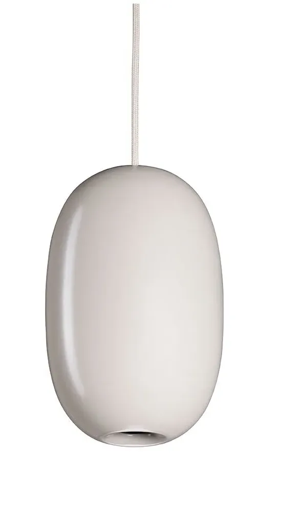 Plumpy Pendant Light - Warm Grey, Glass