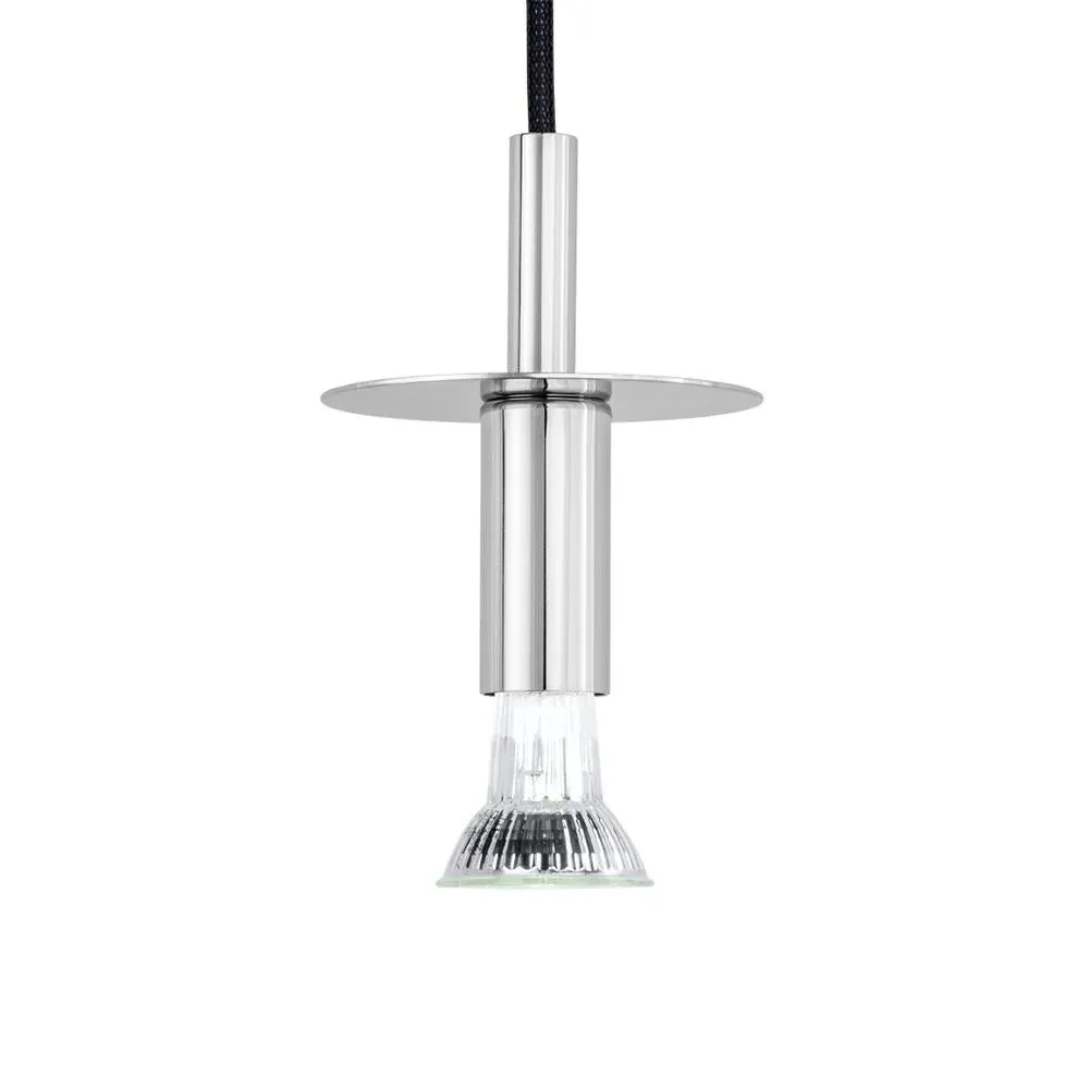 Small Pendant Lamp with Hook Mount - Brass