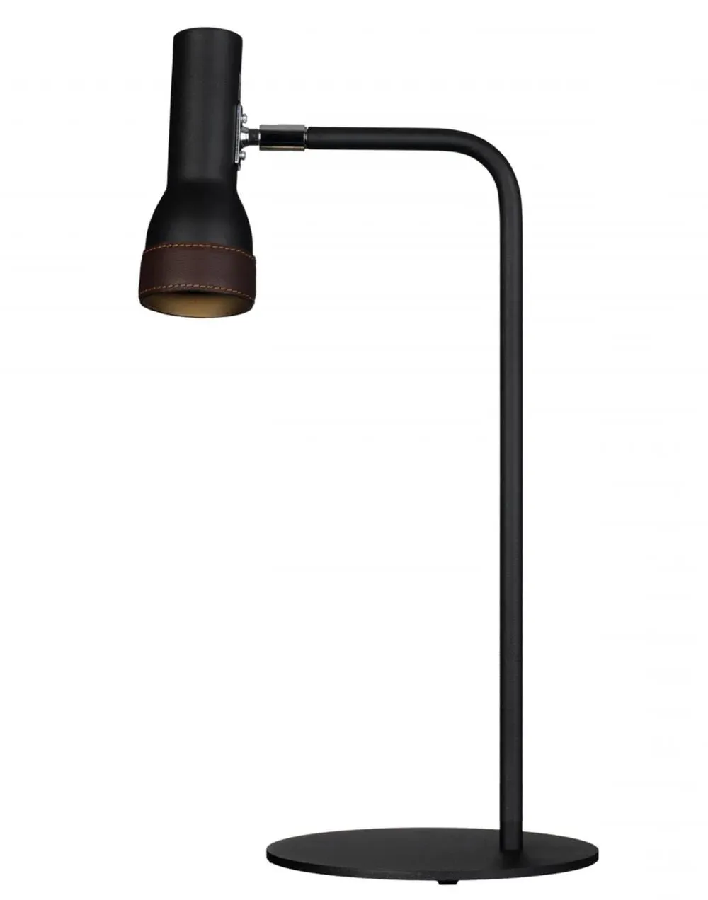 Table Lamp with Flashlight Design - White