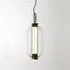BAI BA BA Pendant Light - Clear Glass, Bronze Steel