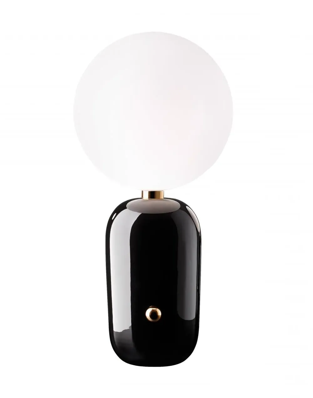 Table Lamp with Dimmer - Black, Ceramic