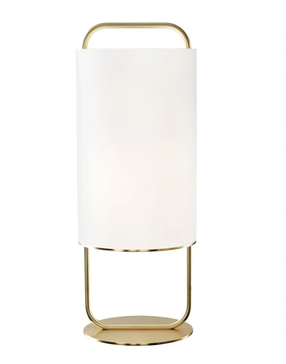Table Lamp with Dimmer - Golden, Steel image
