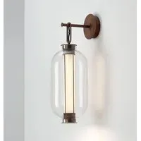 Wall Lamp with Glass Diffuser - Clear, Glass